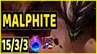 MALPHITE VS SETT - 3 KDA TOP GAMEPLAY