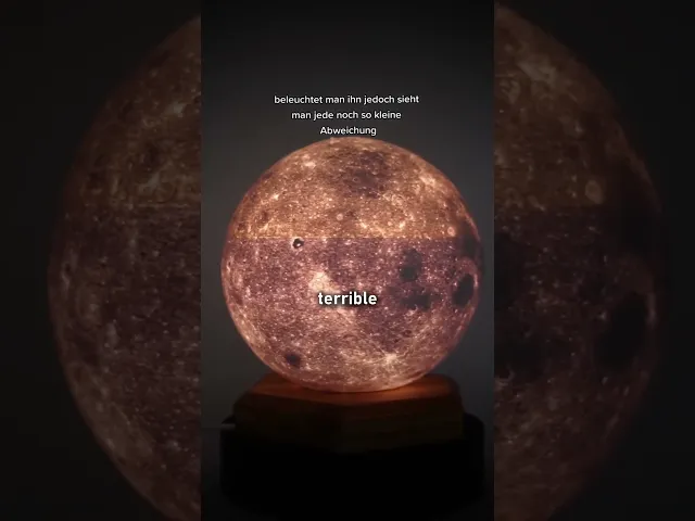 Moon Lamp 150mm for LED Lamp 001 [HiRes] [noSupports] video thumbnail