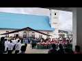 RAMAI DI GEREJA HKBP UNTEMUNGKUR MUARA HARI INI. KAUM BAPAK DARI BERBAGAI WILAYAH