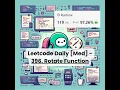 396 Rotate Function Med Leetcode Daily 5-1-26