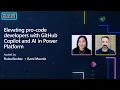 Elevating pro-code developers with GitHub Copilot and AI in Power Platform