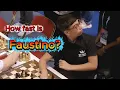 How fast is Faustino Jan-Krzysztof Duda vs Faustino Oro FIDE World Blitz Team 2026 Round 3
