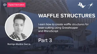 Creating a Waffle Structure with Grasshopper and Rhinoscript - Part 3