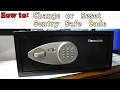 How to Change Code for Sentry Safe