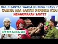 Lagu SANTRI MAU SANTET TRANS 7 DIKETAWAIN PESULAP MERAH