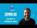 Zephyr 101 - SYS Init and Parsing JSON