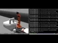 Robot arm path planning with Rapidly Exploring Random Tree RRT