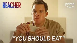 Reacher vs Food | REACHER | Prime Video