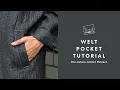 Download Lagu Tessuti Lisbon Jacket Pattern - Welt Pocket with Bound Pocket Bag Tutorial