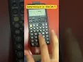 Casio 991CW Hack Evaluating Determinants in Seconds