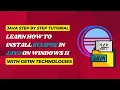 Learn how to install Eclipse for Java on Windows 11 in Tamil Java Eclipse Tamil Getin Technologies
