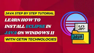 Learn how to install Eclipse for Java on Windows 11 in Tamil Java Eclipse Tamil Getin Technologies