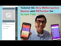 Kivy Mobile App How to create Kivy MDNavigation Drawer and MDToolbar for Screen Title
