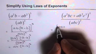 35 Simplify Using Laws of Exponents