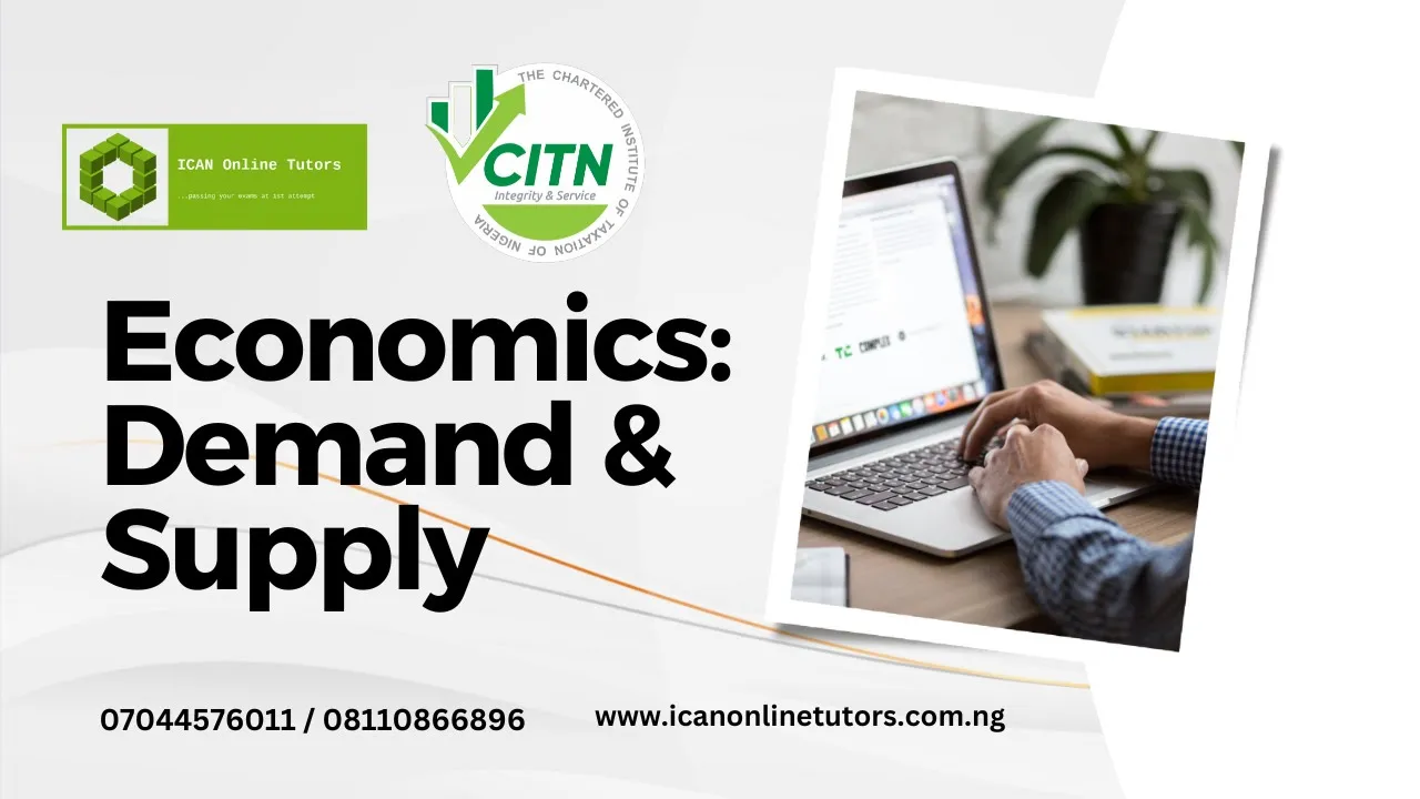 ECO - Demand and Supply