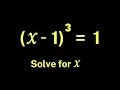 Find 3 solutions of this expression I Math Olympiad Problem