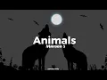 Maroon 5 - Animals [lyrics+speed up]