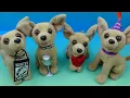 1999 TACO BELL TALKING CHIHUAHUA set of 4 POCKET PILLOW COLLECTIBLES REVIEW