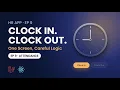 Build an HR App with Laravel 13 React Ep 9 Attendance Clock