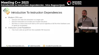 Instruction Level Parallelism and Software Performance - Ivica Bogosavljevic