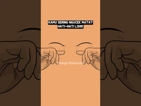 BAHAYA NGUCEK MATA? #animasidolewak #animasiorgantubuh