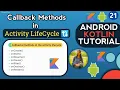 Understand the Activity Lifecycle Android Development Tutorial