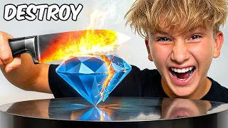 من يكسر الأشياء التي لا تُكسر، يربح 1000 دولار!