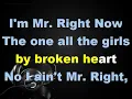 Karaoke Mr Lonely