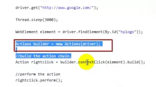 How to open context menu in Selenium
