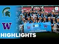 Washington vs Michigan State | Big Ten Women's Soccer Championship | Highlights - November 09, 2025