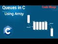 Queue Implementation using Array Underflow Condition Overflow Condition