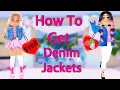 HOW To Get Denim Jackets In Royale High Outfit Hacks