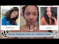 How to Do a Keratin Treatment at Home Before After Transformation