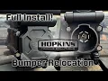 Hopkins 40950 Trailer Connector Relocation Full Install Guide Bumper vs Underneath