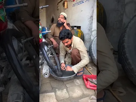 پنچرجي نصّاب انكشف بحيلة ذكية! 😱🔥
