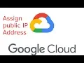 Google cloud static IP