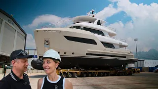 It’s Floating!🎉🥂 BERING Explorer Yachts Update