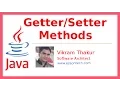 17 - Use of Setter Getter Methods