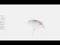L-system fractal tree generator demo