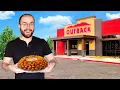 I Only Ate At Outback Steakhouse For 24 HOURS