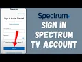 Spectrum TV Login How to Sign in to My Spectrum TV Account 2024 EASY