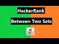 Between Two Sets Hackerrank Solution - java 8 Hackerrank Algorithm