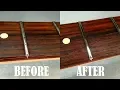 How to Level Crown Polish Guitar Frets