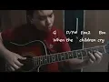 Download Lagu White Lion - When The Children Cry (Cover) Guitar Fingerstyle, Lyrics + Chord