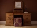 Dark Brown Vanity Set