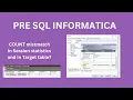 PRE SQL In Informatica with Example Informatica PowerCenter Tutorial