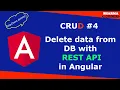 Angular REST API CRUD Part 4 How to delete data from API in Angular HTTP DELETE