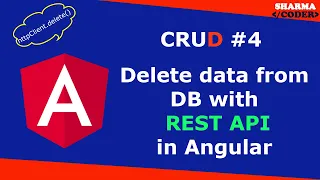 Angular REST API CRUD Part 4 How to delete data from API in Angular HTTP DELETE