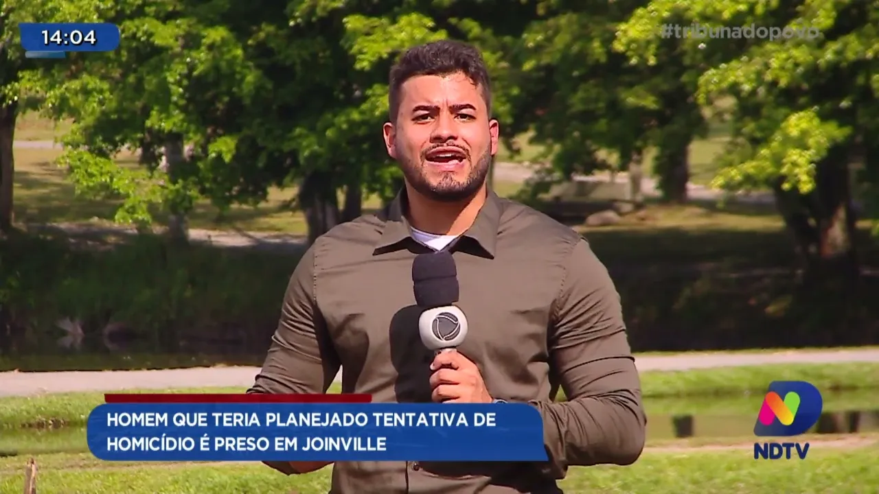 Homem que teria planejado tentativa de homicídio é preso em Joinville