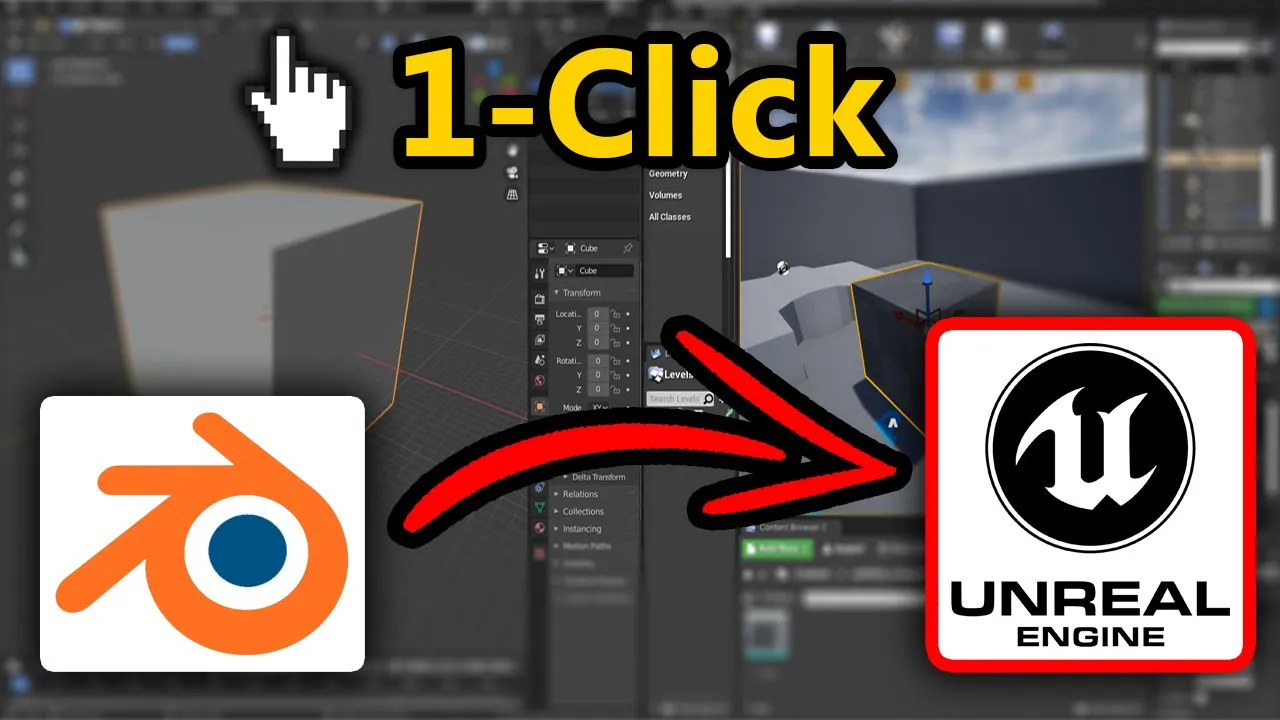 [New] Blender To Unreal Plugin!